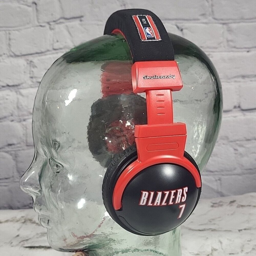 Skullcandy Hesh‎ Over-Ear Headphones Brandon Roy Portland Trail Blazers NFL Rare
